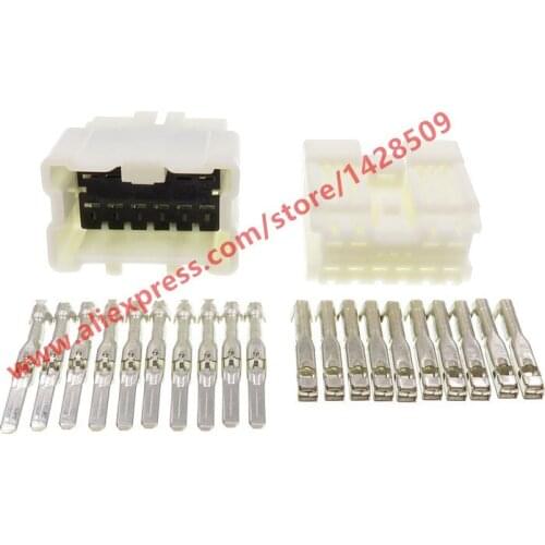 5 Sets 10 Pin Electrical Auto Car Connector Wiring Harness Plugs Female Male