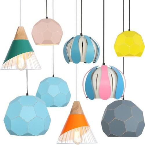 American country art contracted restaurant bar color, wrought iron Nordic hotel bedroom, sitting room bar droplight