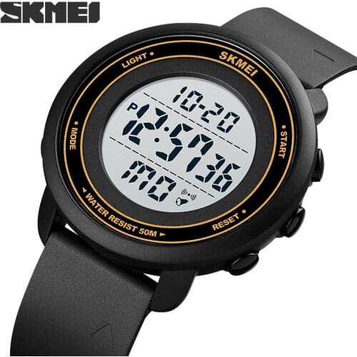 SKMEI Led Digital Watch Fashion Sport Watches Mens Count Down Chrono Wristwatch Luxury Brand Waterproof Design Clock Boys Hour