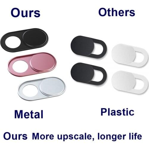 Webcam Cover Universal Phone Antispy Camera Cover for iPad Laptop PC Macbook Tablet Lenses Anti-Peeping Protector Shutter Slider