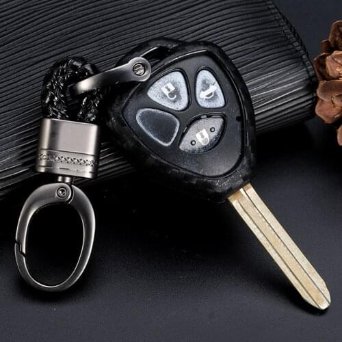 Black Protectoring Key Cover Fob Case Holder Fit For Toyota 4Runner LIMITED SR5 TRD 2010-2020 Accessories