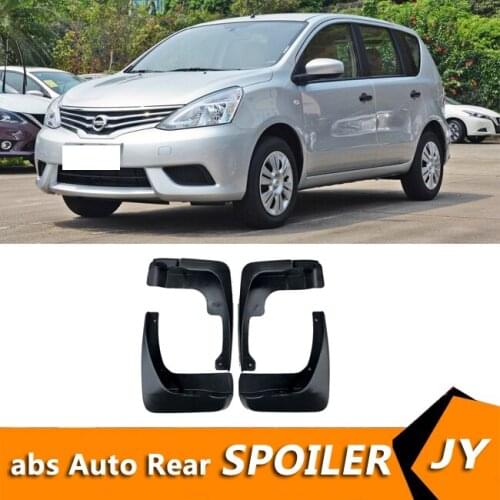 For Nissan Livina 2013-2017 Mudflaps Splash Guards Front With the color and rear Mud Flap Mudguards Fender Modified special