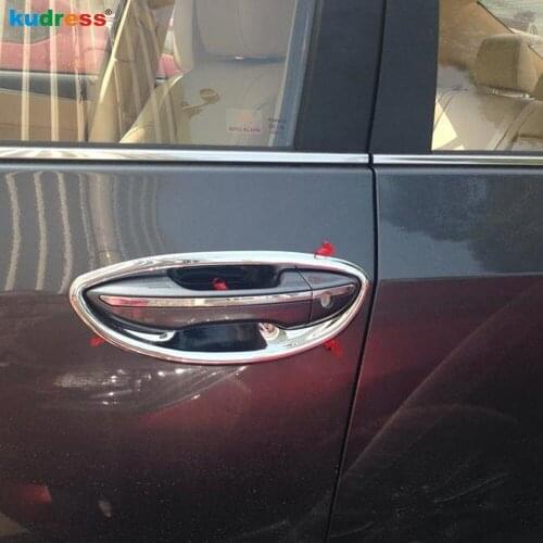 For Toyota Corolla 2014 2015 ABS Chrome Door Handle Bowl Cover Trim Decoration Frame Trims Stickers Car Styling Accessories