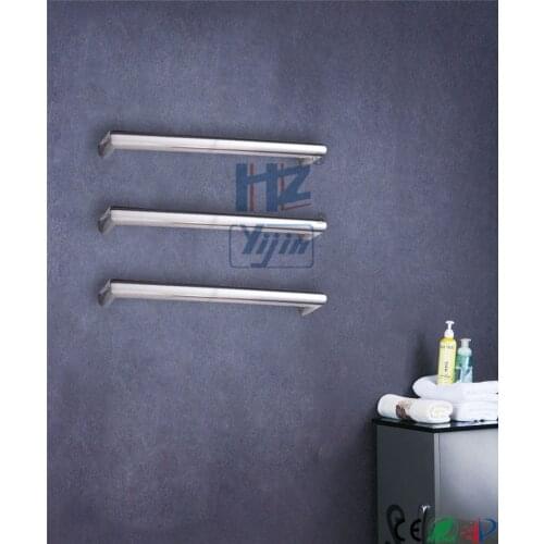 Free spacing towel warmer rail bathroom electric towel dryer rack stainless steel heated towel bar HZ-923