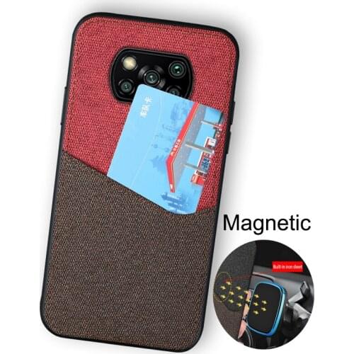 Canvas Phone Case for Poco X3 Pro NFC F3 M3 X2 Mi 11 10 Ultra 9 9T 10T Lite Back Cover For Xiaomi Redmi Note 9 Pro Note 10 8 pro