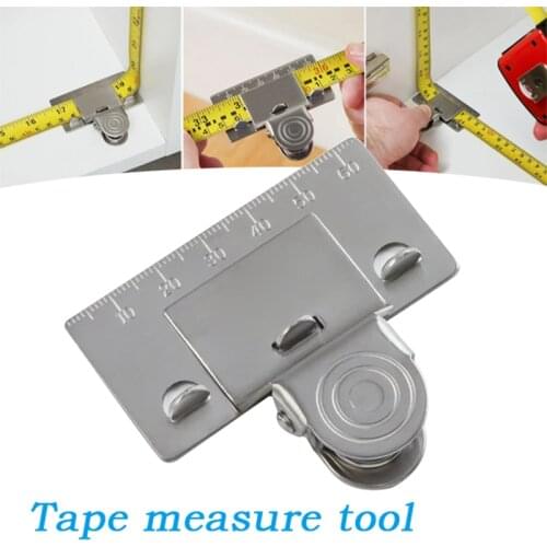 Tape Measuring Tool for Corners Clamp Precise Positioning Measurement Tool JAN88