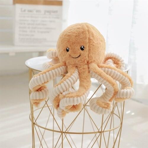 Cute Octopus Plush Stuffed Toys Dolls Lovely Soft Home Accessories Toy Pillow Stuffed Sea Creative Animal Birthday Child Gifts
