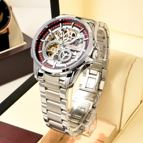 2020 new mechanical watch automatic mens watch waterproof simple business mens watch top brand luxury watch