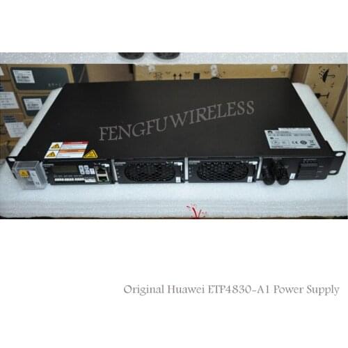 Original for Hua Wei ETP4830-A1 With SMU01C (30A) Power Supply for ZTE C300,HW MA5683T/MA5680T Optical Fiber OLT