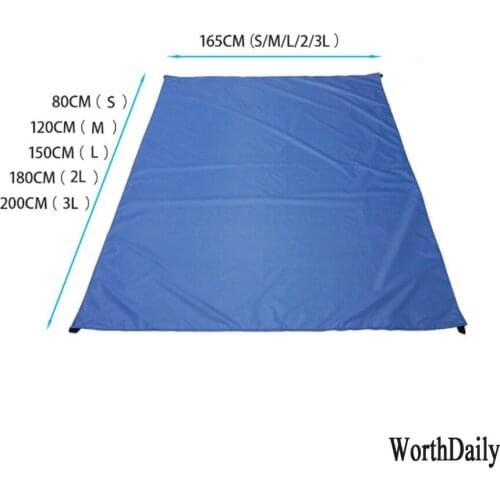 Portable Lightweight Outdoor Camping Mat Waterproof Pocket Beach Blanket Folding Camping Mat Mattress Picnic Mat Sand Beach Mat