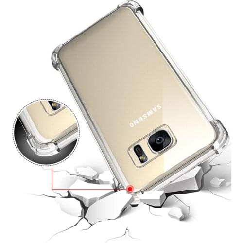 Boxer Air Bag Drop-Resistant Transparent TPU Protective Case for Samsung Galaxy Note 20 Cellphone Shell with Four Shatterproof
