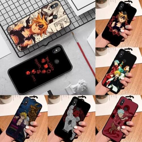 The Seven Deadly Sins anime high quality luxury Phone Case shell For Xiaomi Redmi note 7 8 9 t k30 max3 9 s 10 pro lite