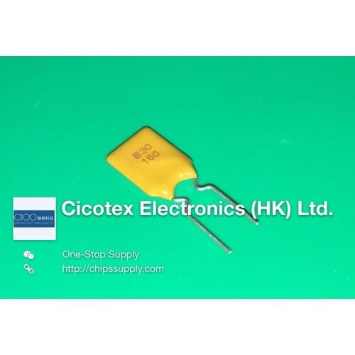 100pcs/lot RUEF160 Resettable Fuses 30V 1.6A PPTC Polymeric PPTC Poly Switch DIP2