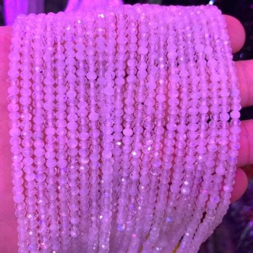 Heishi blue moonstone beads natural stone beads DIY loose beads for jewelry making strand 15" wholesale