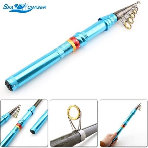 Ultrashort 1.8m 2.1m 2.4m 2.7m Spinning Fishing Rod carbon spinning Portable pocket Travel telescopic fishing rod