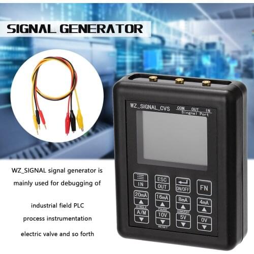High Precise Adjustable Current Voltage Analog Simulator 0-10V 4-20mA Signal Generator Sources