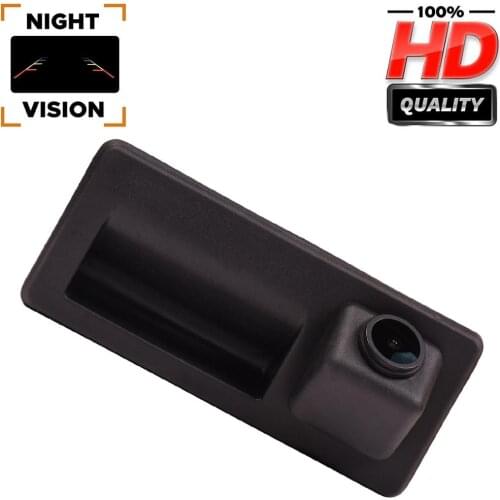 Rear View Reversing Backup Camera for Audi A4 B8 A6 A8L Q3 VW Tiguan Touareg SharanTouran Porsche Cayenne HD Night Vision