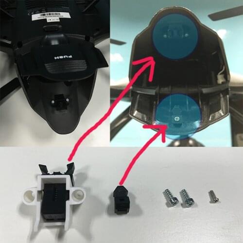 YUNEEC Q500 4K RC Quadcopter Battery compartment latch/Door catches (Without screws)