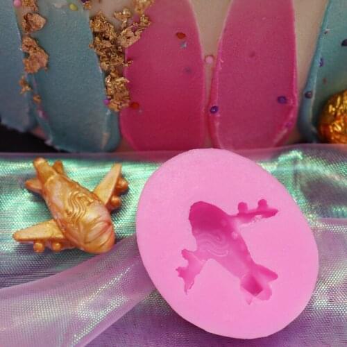1Pcs vehicle machinery truck plunger fondant molds plane Mould Embossing Die Fondant Aircraft Cake Decoration Tool