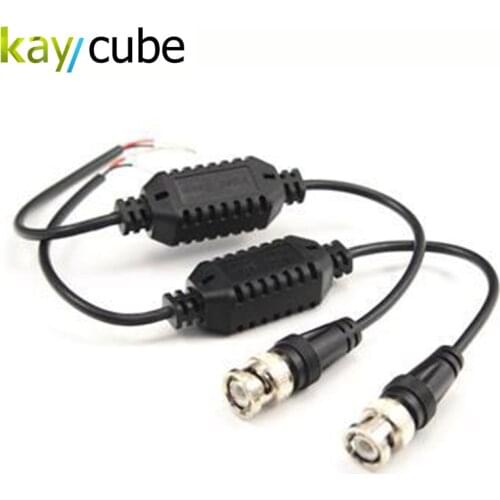 10Pairs Waterproof Design Utp Video Balun Mini Video Balun Transceiver Waterproof Coaxial Cat5 Bnc Video Balun For Cctv Security