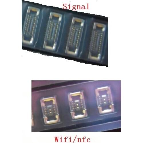 5pcs Original new NFC / wifi / signal FPC plug Connector on mainboard motherboard For iPhone XS XS MAX