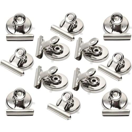 500Pcs Refrigerator Magnet Clips 31mm Wide Scratch Safe Clip Magnets for House Office School Use Home Decoration Photo Displays