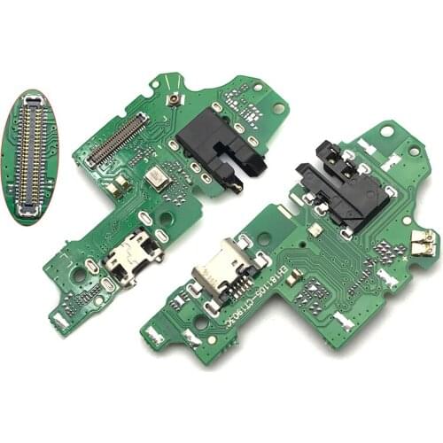 For Huawei P Smart 2019 Dock Connector Micro USB Charger Charging Port Flex Cable Board With Microphone Repairs