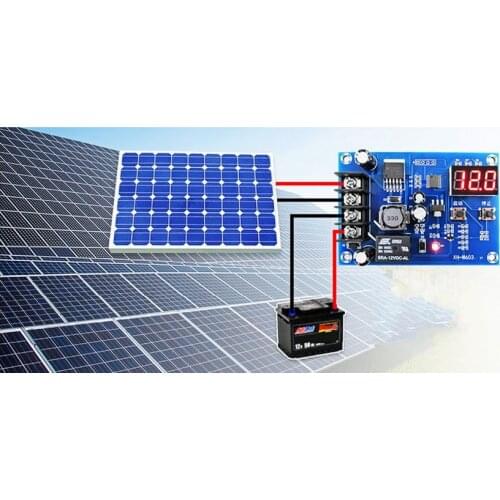 12v 24v Solar Charge Controller Storage Lithium Lead Battery Charging Protection Board Control Switch