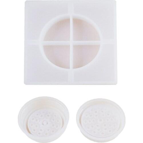 Square Ashtray Mold Spice Grinder Mold Easy Clean Silicone Making Tool Unique Birthday Gift for Family Friend DIY Craft