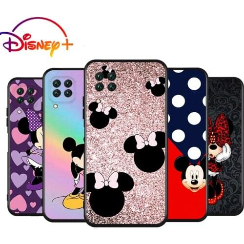 Cute Mickey Mouse Silicone Cover For Huawei Nova 8 7i 7 SE 6 SE 5T 5i 5 Z 4 E 3 3i 3E 2 i Pro Lite Black Soft Phone Case