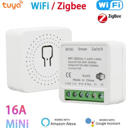 New SONOFF Mini R2 Wifi Smart Light Switch eWeLink APP Timer Remote Control Two Way DIY Switches Work With Alexa Google Home