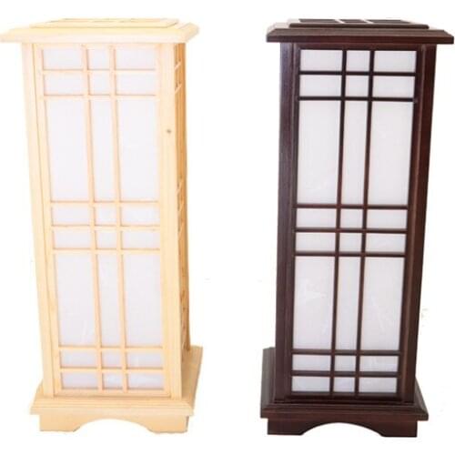 Japanese Style Floor Lamp Wood Light Indoor Lighting Home Decorative Design Lantern E27 Floor Lamp Wood Light Fixture For Hotel