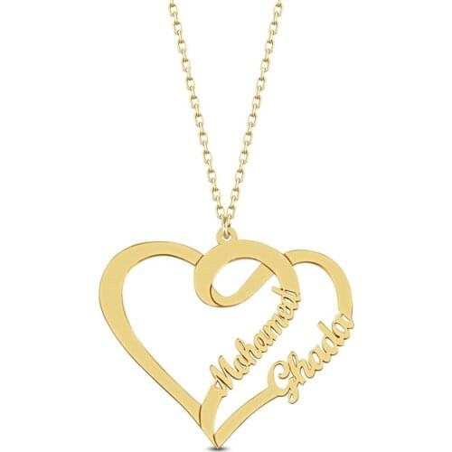 Sterling silver Heart Is Necklace DN138