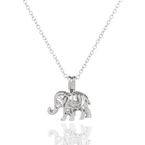 Natural Freshwater Oyster Pearl Necklace for Women Fashion Star Flower Lotus Owl Pendant Chain Choker Necklace Jewelry