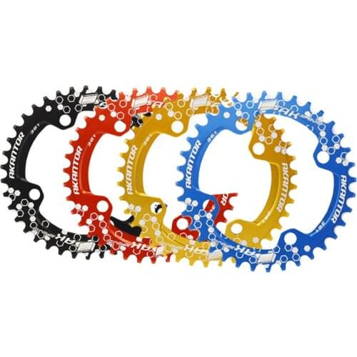 32T Chainring Ring 104BCD Mountain Bike Narrow Wide MTB Single Speed Bicycle Chainwheel Bike Bolts Crank Gear Disc Parts