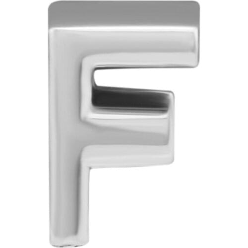 Fits Pandora Bracelet Authentic 925 Sterling Silver Letter F Charm Alphabet Beads for Jewelry Making Party Gift for Women kralen