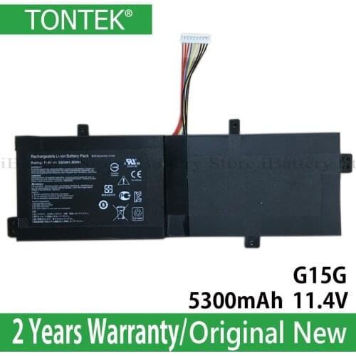 Genuine G15G Battery For ThundeRobot 911 Targa T6C T5TB T6D Hasee SabrePro 15 Series