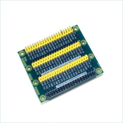 S ROBOT Raspberry Pi Gpio Expansion Extension Board One Row To Be Three Rows Gpio For Raspberry Pi 3 Pi 2 Pi Model B+ RPI186