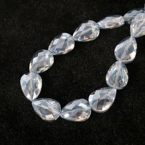 Fashion Heart Shape Glass Loose Beads 200pcs 13x17mm Austrian Crystal Beads for Jewelry Making Beadwork DIY Wholesale