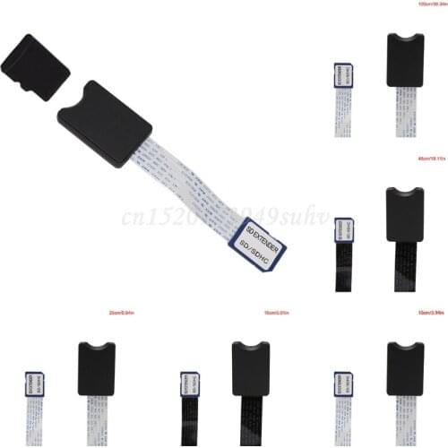 SD Male To SD Female SDHC SDXC Card Reader Extension Cable For Phone GPS TV