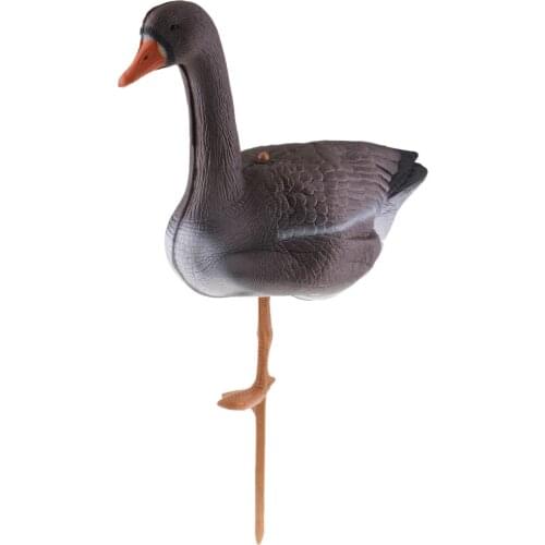 Foldable Goose Hunting Decoys Lawn Ornament Pond Garden Decoration Greenhand Gear 3 Style - Resting, Standing, Eating