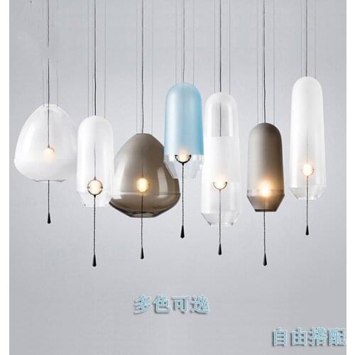 Vintage crystal chandelier lighting creative pendant lights lighting brass lamparas de techo nordic decoration home hanglampen