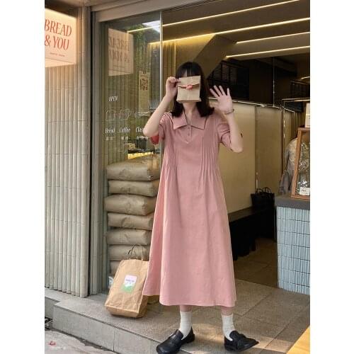 YIKUO Summer Short Sleeve Dresses