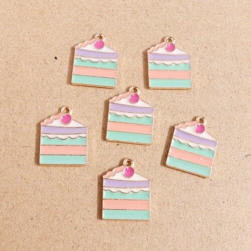 10pcs 16*20mm Alloy Enamel Envelope Charms for Jewelry Making Earring Bracelet Pendant Necklaces Making DIY Crafts Accessories