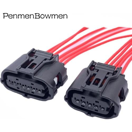 5/6 Pin Sumitomo TS Series MAF Sensor Female Connector Wire Harness Plug Air Flow Meter Socket For Toyota 6189-1046 6189-1083