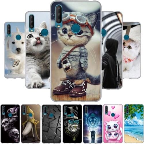 Cases for Alcatel 3X 2019 5048I 5048U 5048Y Case Patterned Soft Silicone Phone Back Cover for ALCATEL 3X 3 X 2019 Funda Coque