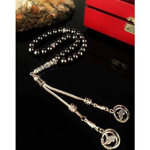 Dr stone natural stone HEMATITE Rosary XAH23 439390319