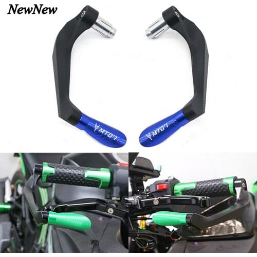 For YAMAHA MT-07 MT07 MT 07 FZ-07 FZ07 Motorcycle 7/8" 22mm Universal CNC Handlebar Grips Brake Clutch Levers Guard Protector