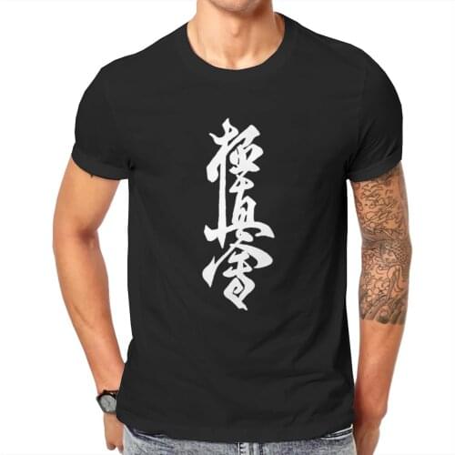 Kyokushin Karate Symbol Kyokushinkai Dojo Training 1 (3) Mens short-sleeved t-shirt Funny R343 Tees USA Size