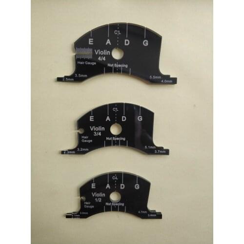 Imported from Germany Violin 4/4 3/4 viola cello bridges multifunctional mold template, bridges repair reference tool